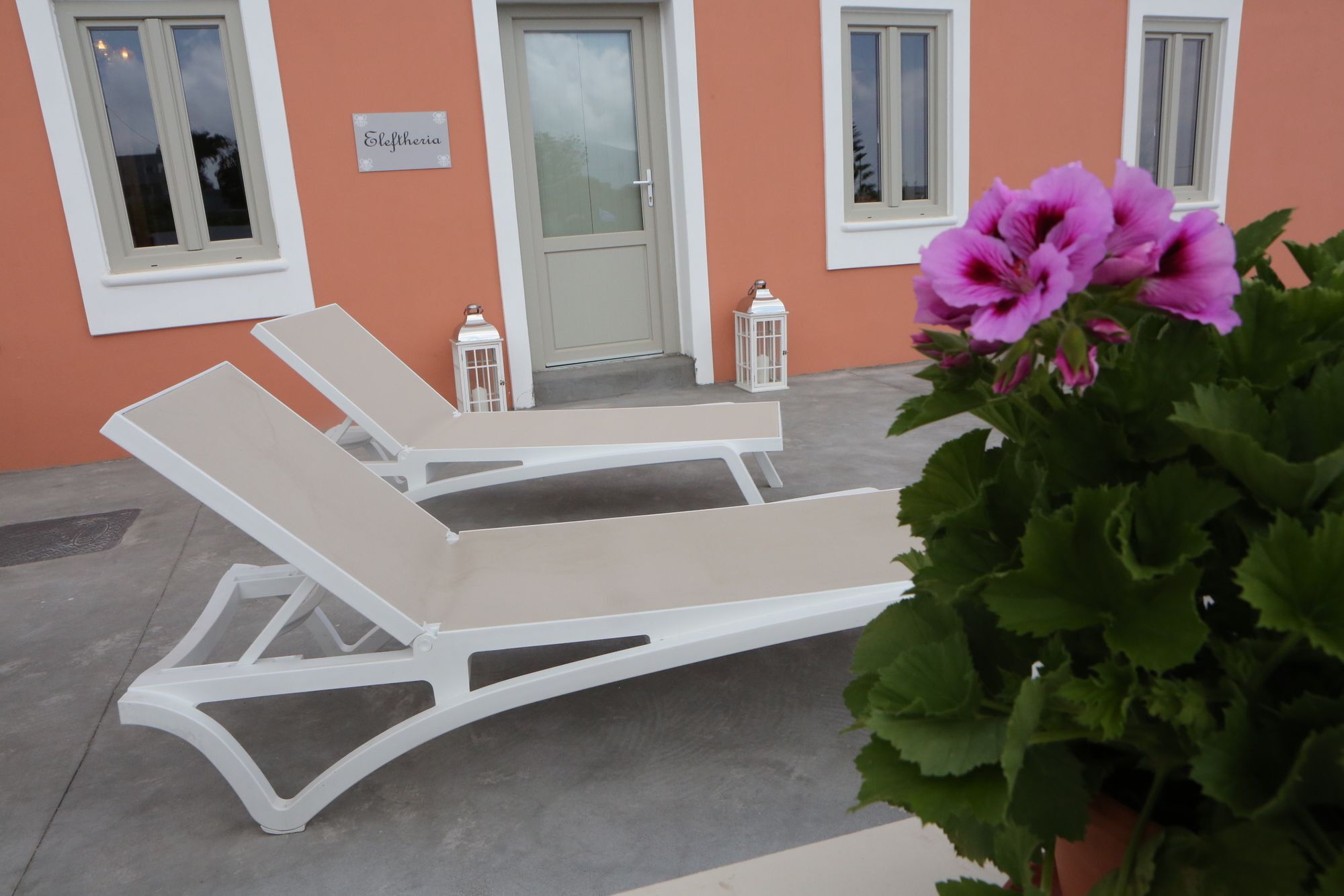Ferienwohnung Nomikos Mansion Karterados  Exterior foto